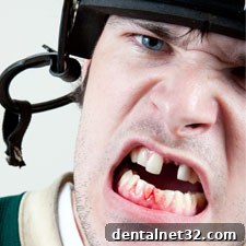 Shattered Smile 2 A diagram showing how to handle a knocked-out tooth