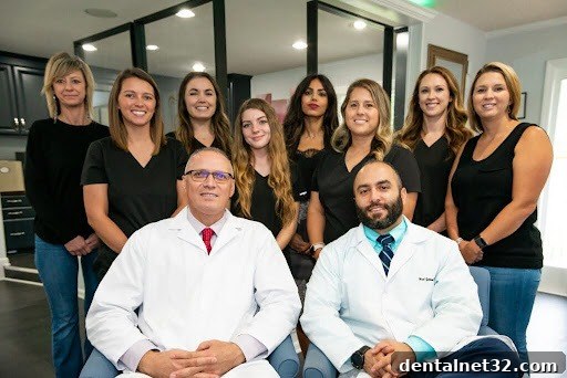 A smiling patient showcasing restored teeth after edentulism treatment in Locust, NC.