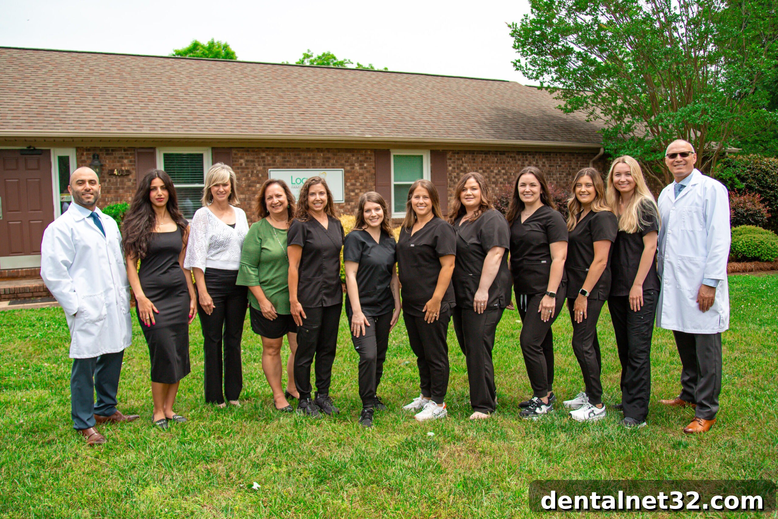 The professional and friendly dental team at Locust Family Dentistry