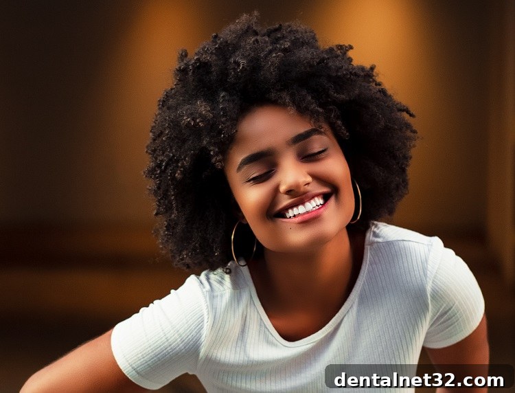 A smiling woman showcasing the benefits of Invisalign from a Cary dentist